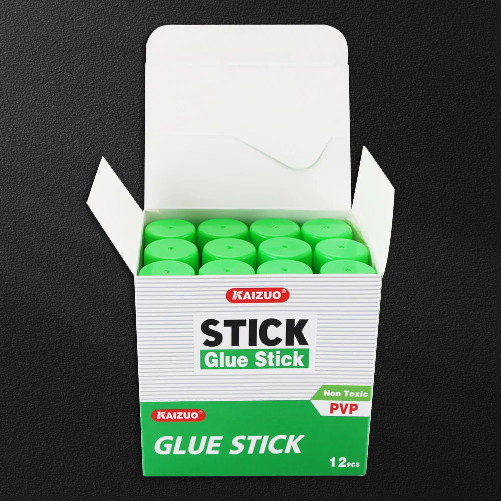 Non-Toxic Washable Glue Stick for 3D Printer Hotbed — 24 x 98 mm (0.94 x 3.86 in), 21 g (0.74 oz) — 3/5/10/12-Pack